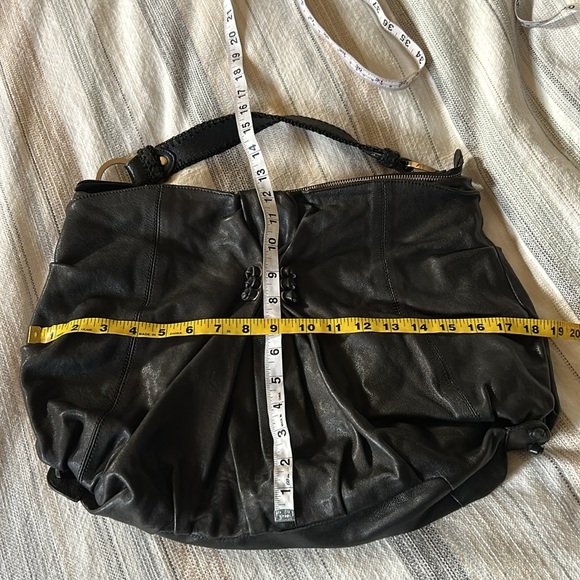 James Drake Slouchy Black Leather Bag - Picture 12 of 14